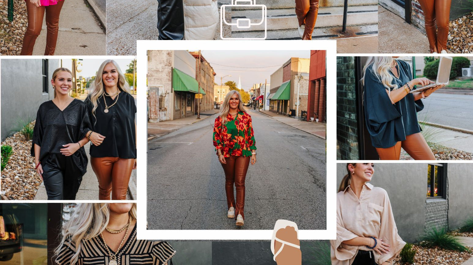 working woman collection graphic