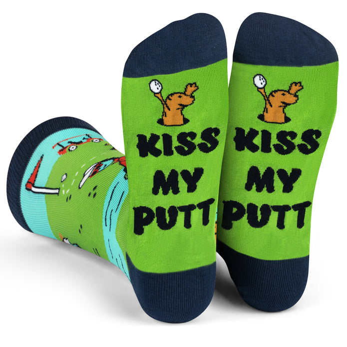 Kiss My Putt Socks