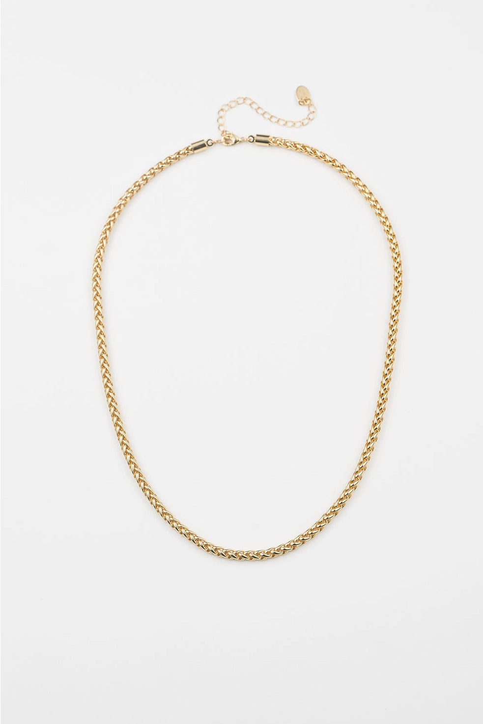 Gold Knotted Necklace Mini - Water Resistant