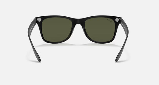 Ray-Ban WayFarer Liteforce Black & Green Polorized Sunglasses