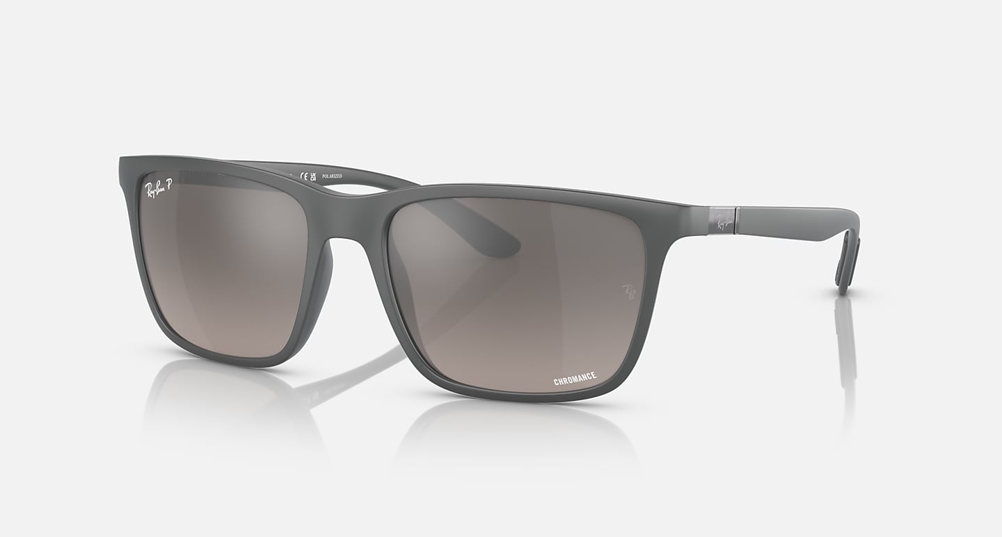 Ray-Ban Peek Matte Grey Color Sunglasses