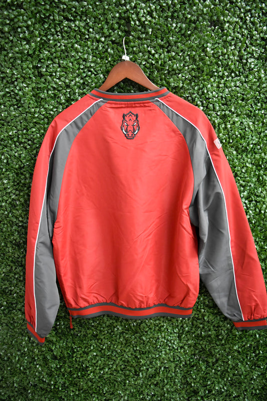 Arkansas Men's Red Coach Jacket