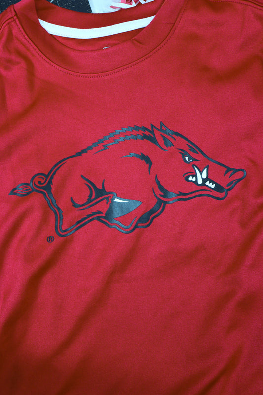 Youth Razorback Red Ripple T-Shirt