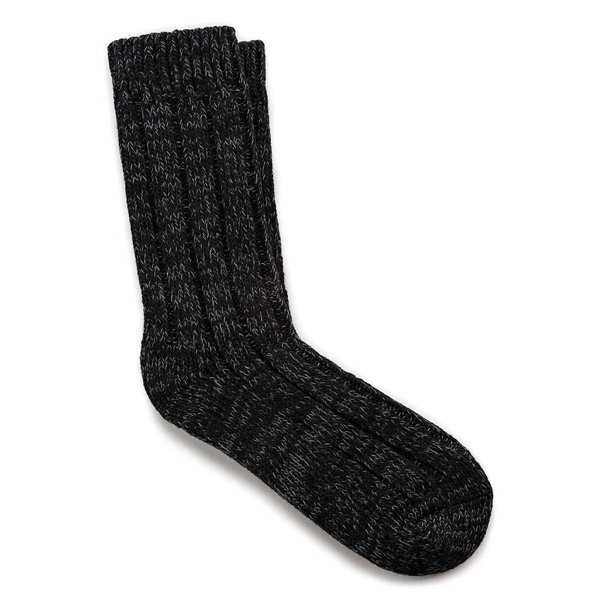 Black Cotton Twist Women's Socks by Birkenstock
