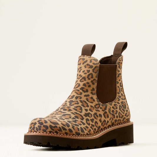 Ariat Fatbaby Twin Gore Western Boot- Leopard