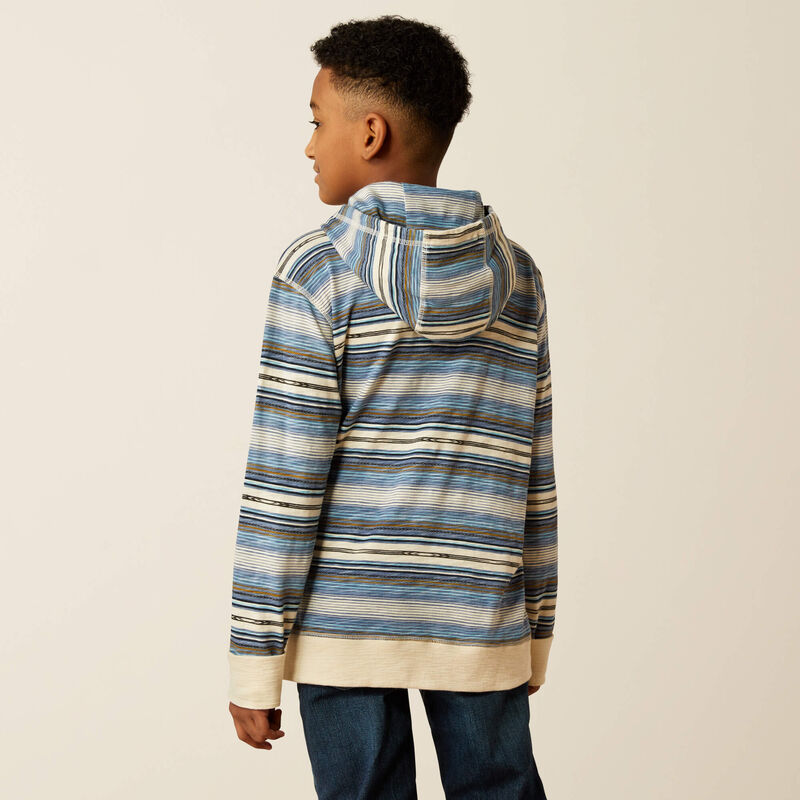 Ariat Boy's Bone White Retro Hoodie