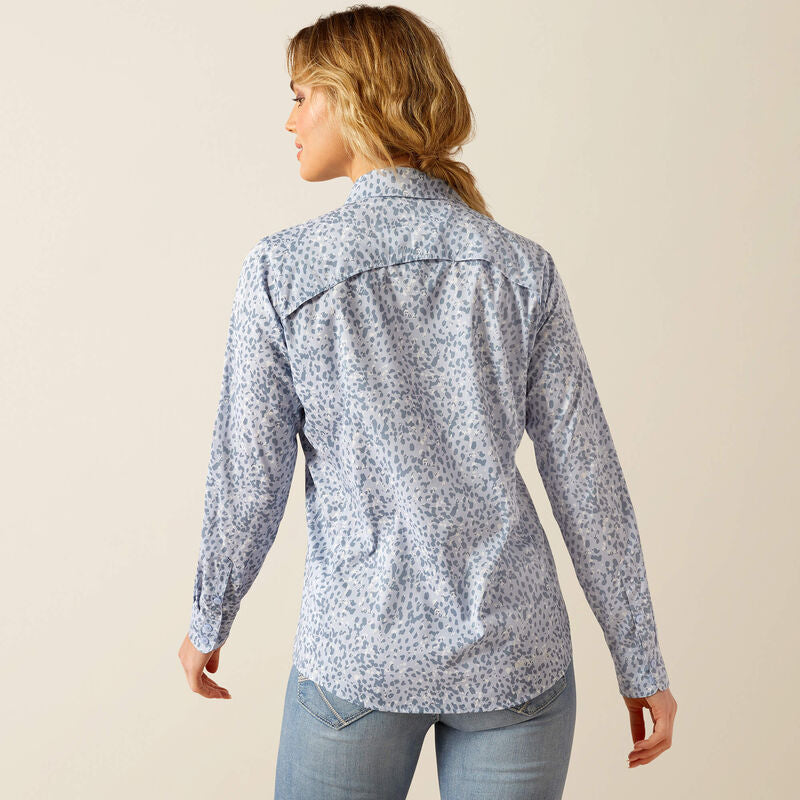 Ariat Women's Blake Leopard VentTEK Long Sleeve Shirt