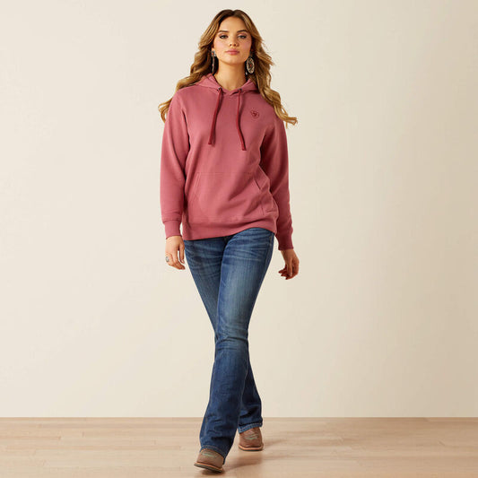 Ariat Mauvewood 2.0 Logo Hoodie