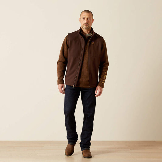 Ariat Men's Coffee Bean Vernon Softsell Vest