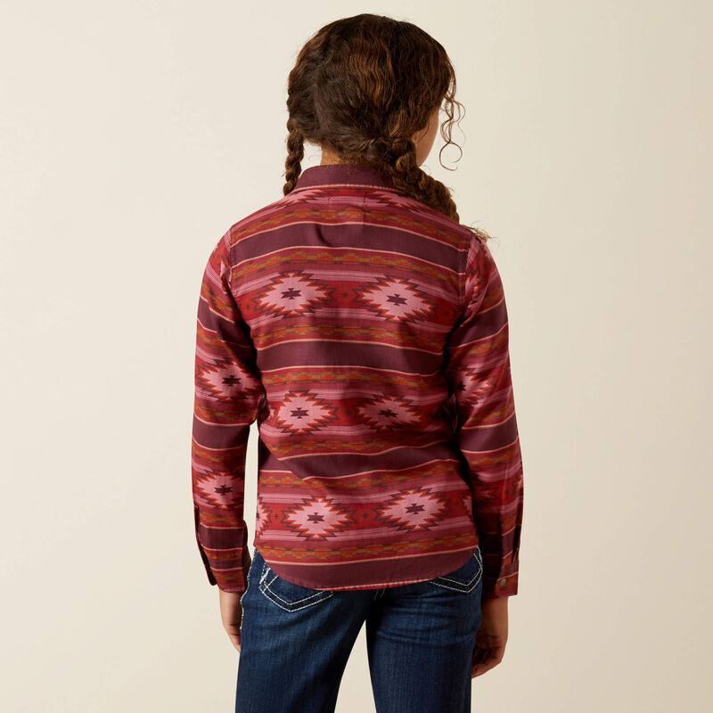 Ariat Girl's Rosa Jewel Long Sleeve Shirt