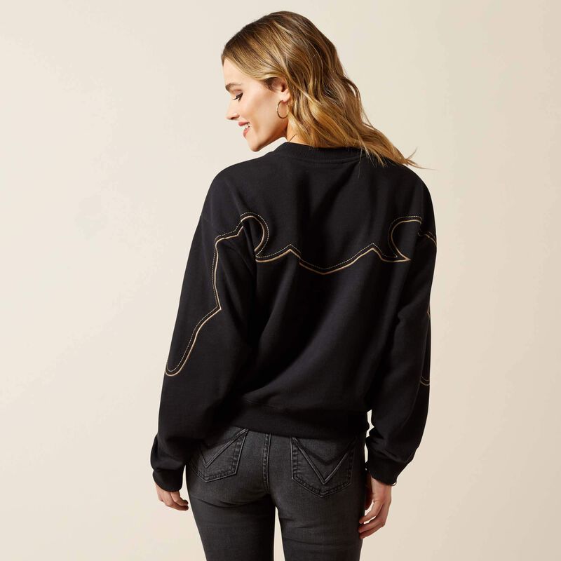 Ariat Hickory Black Sweatshirt