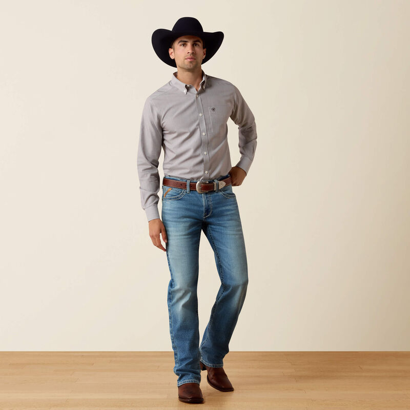 Ariat Men's Randolph Wrinkle-Free Fitted Shirt
