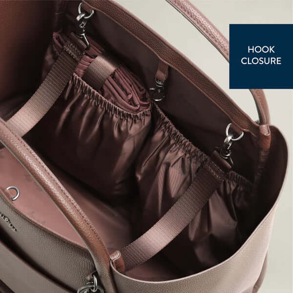 Itzy Ritzy Espresso Boss Tote Diaper Bag