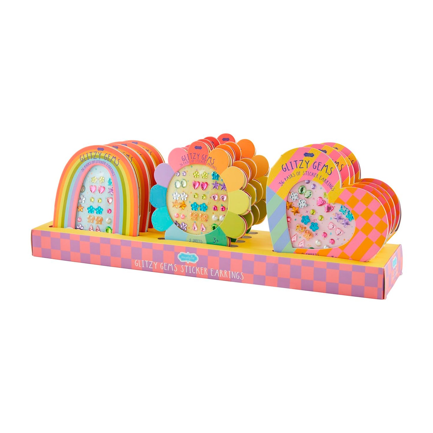 Stick On Earring Gems -3 Styles