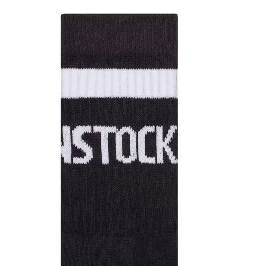 Birkenstock Cotten Black & White Tennis Sock
