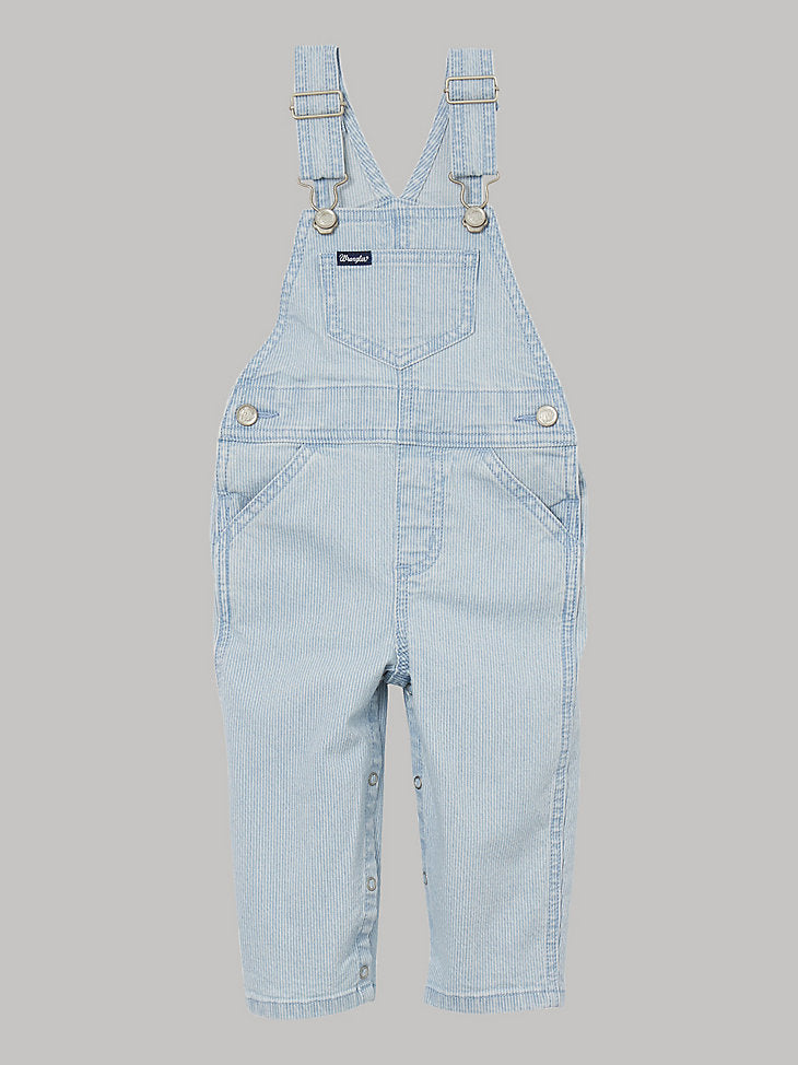 Wrangler Little Girl's Denim Overalls in Grace