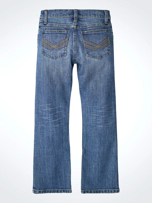 Wrangler Boy's 20X No. 42 Vintage Bootcut Slim Fit Jeans