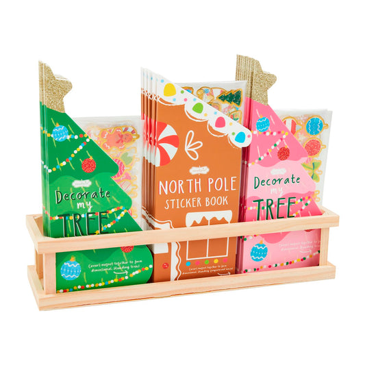 Christmas Sticker Books -3 Colors