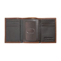 Nocona Men's Trifold Ostrich Leather Wallet