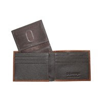 Nocona Men's Brown Ostrich Print Bi-Fold Wallet