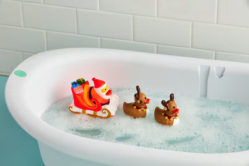 Santa Reinducks Bath Toy