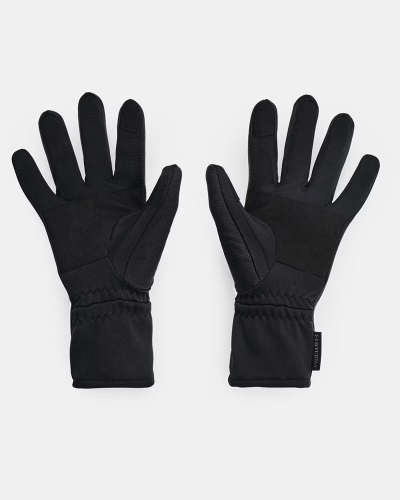 Under Armour Women's UA Storm Fleece Gloves in Black and Jet Gray