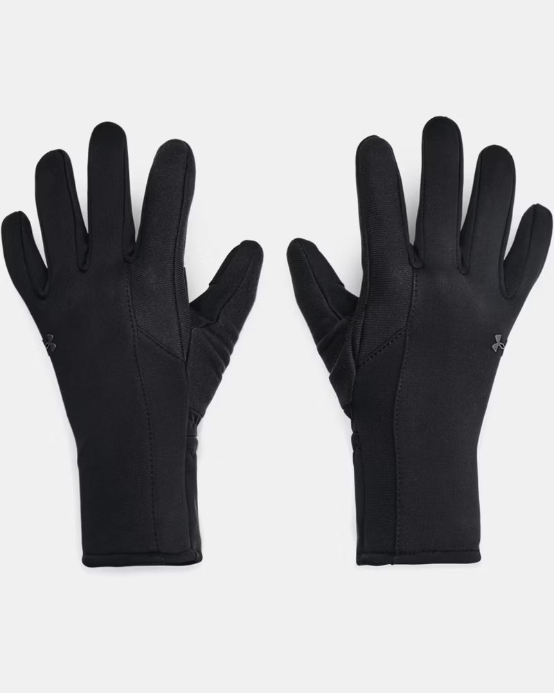 Under Armour Women's UA Storm Fleece Gloves in Black and Jet Gray