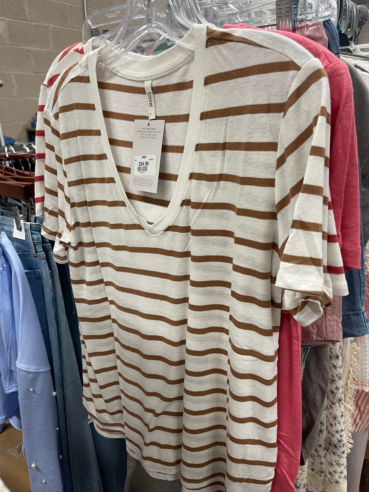 Basic Times Stripe Top -2 Colors