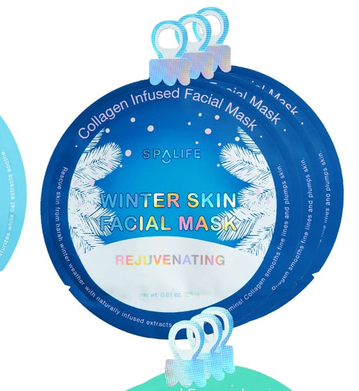 Holiday Winter Skin Soothing Facial Mask -Rejuvenating