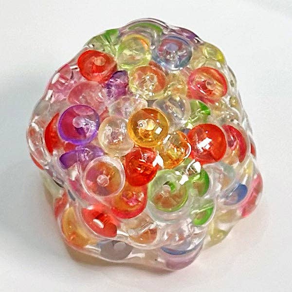 Crunch and Squish Crunchy Squishy Stress Ball Fidget Toy, Color Ships Assorted