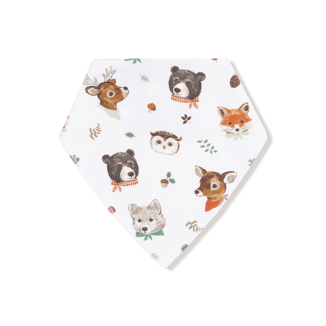 Woodland Animals Bandana Bib