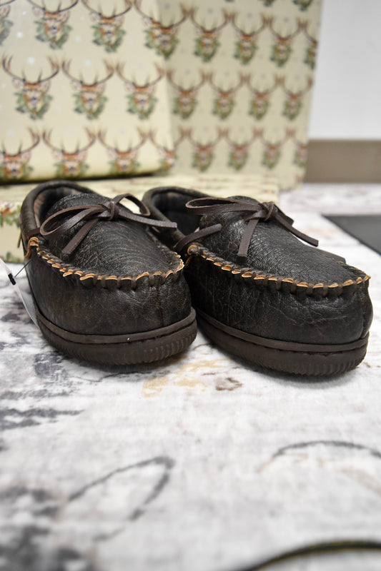 Twister Kids Jason Brown Moccasin Slipper