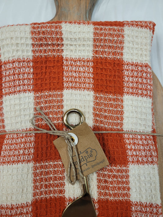 Orange Towel and Board Set