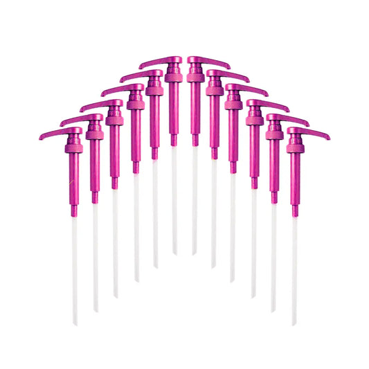 Pink Syrup Pump For 750ml Syrup Bottle