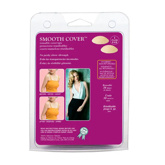 Smooth Boob Covers -Beige