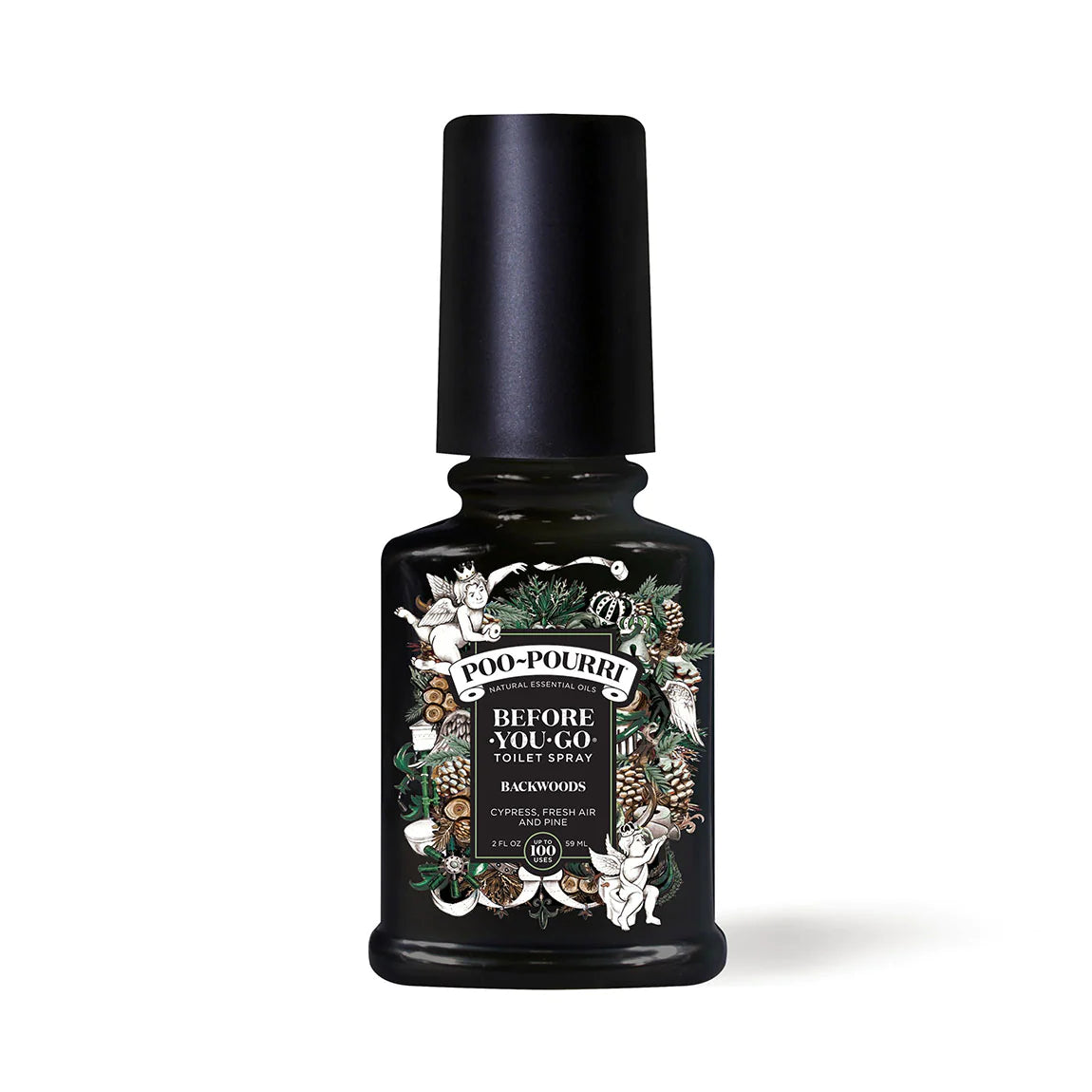 Poo-Pourri Backwoods Before-You-Go Toilet Spray Cypress Fresh Air and Pine