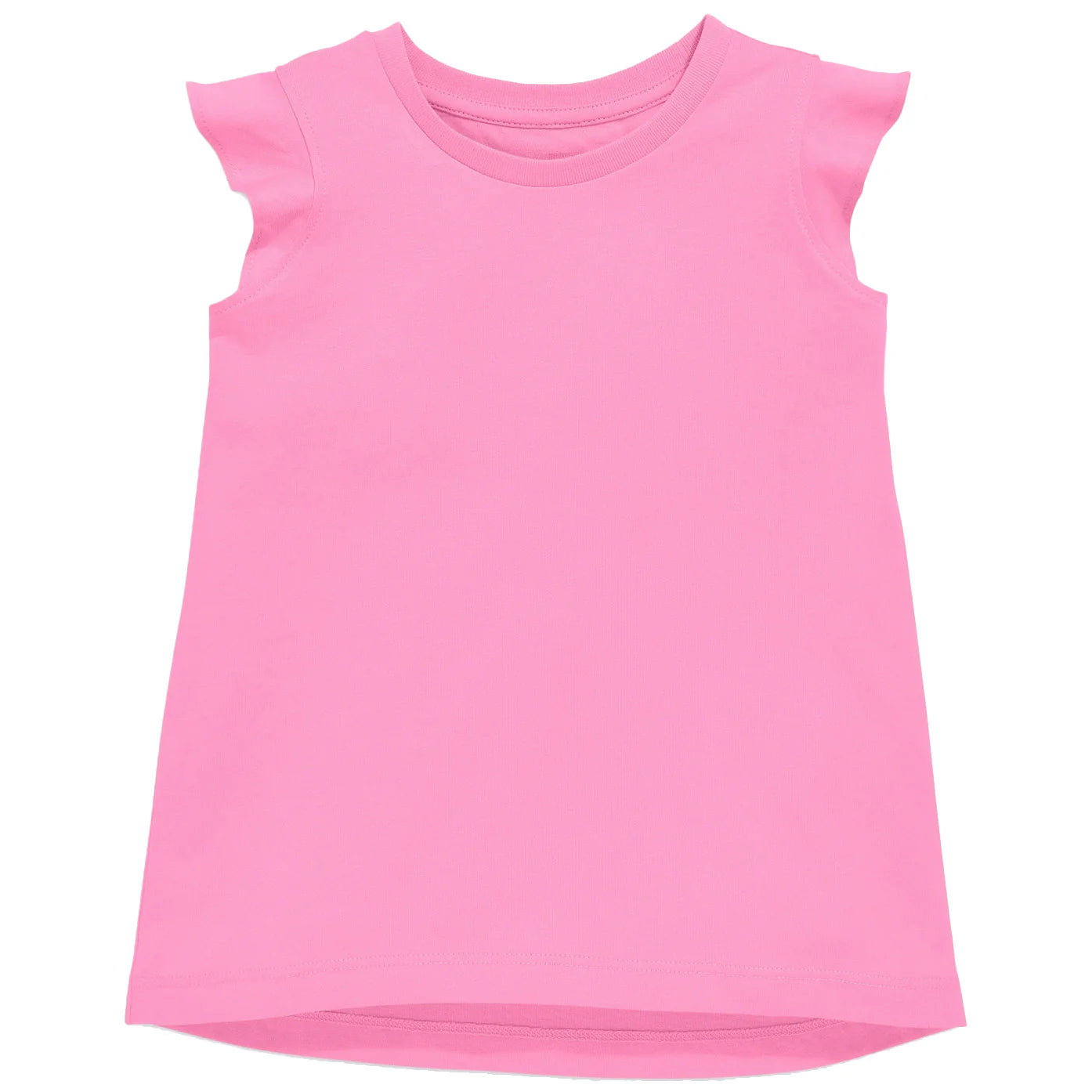 Girl's Pink Ruffle Shirt