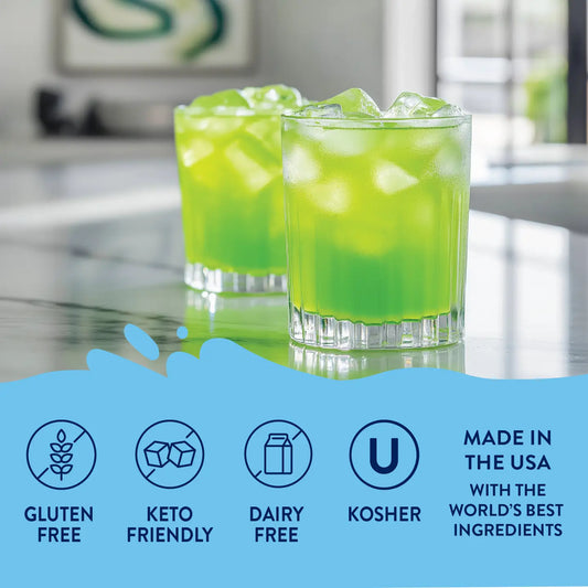 Sugar Free Dragon Syrup Sour - Green Apple