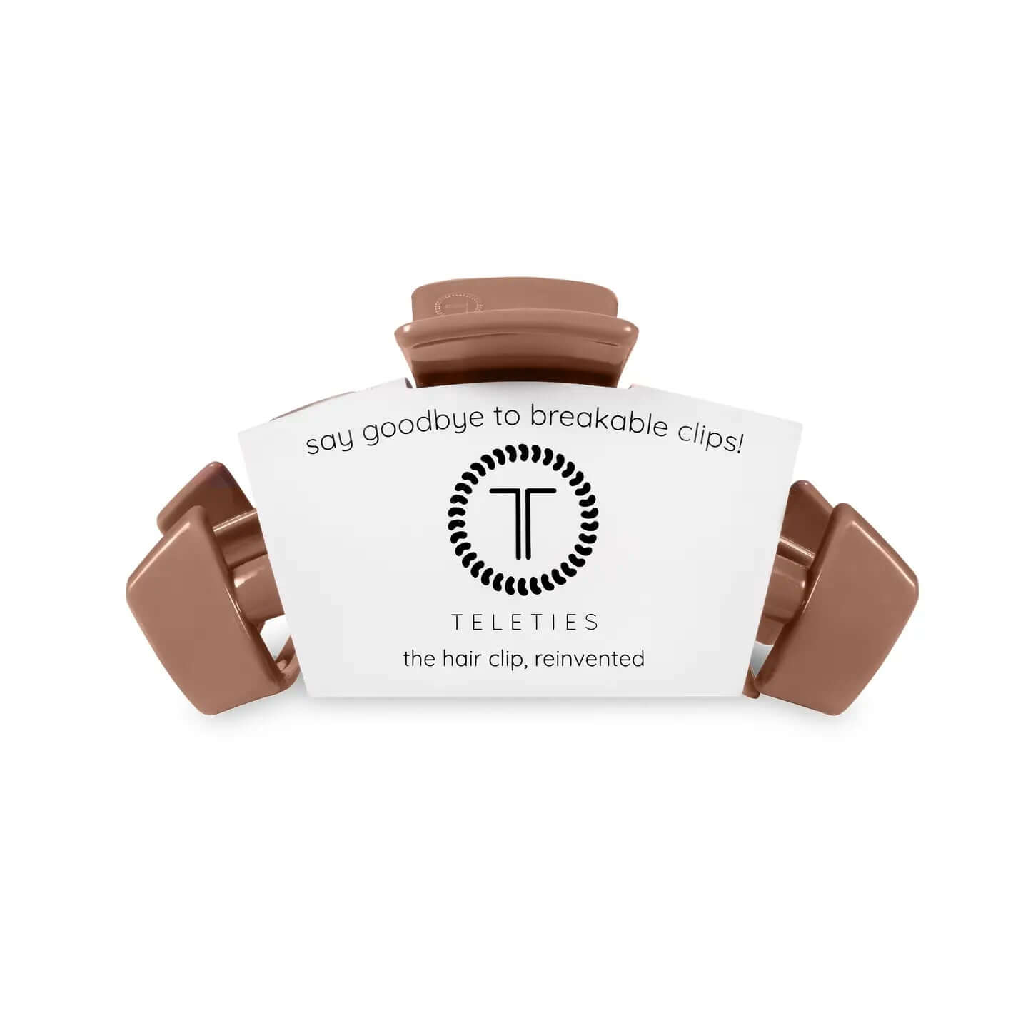 Teleties Classic Mocha Mousse Medium Hair Clip