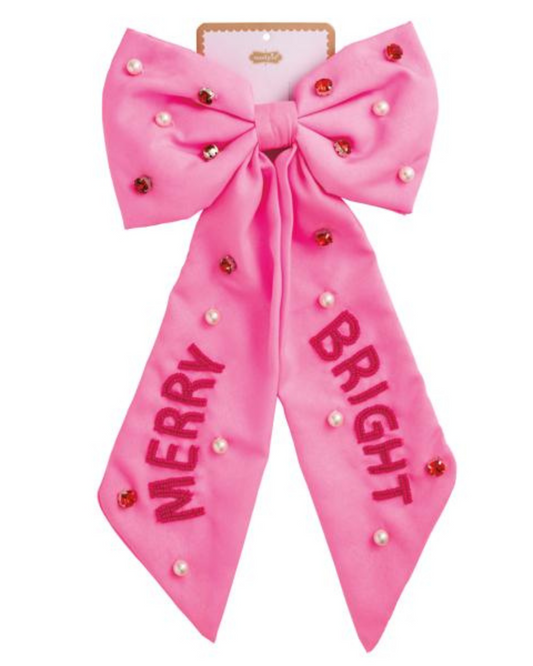 Holiday Hair Bow -3 Colors