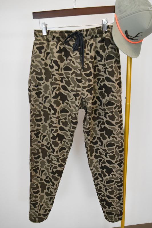 Southern Marsh Carolina Casual Brown Camo Pant