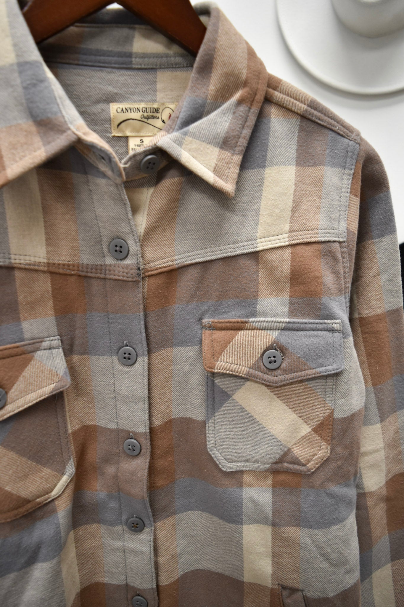 Men's Plaid Shirt Jacket - 2 Colors