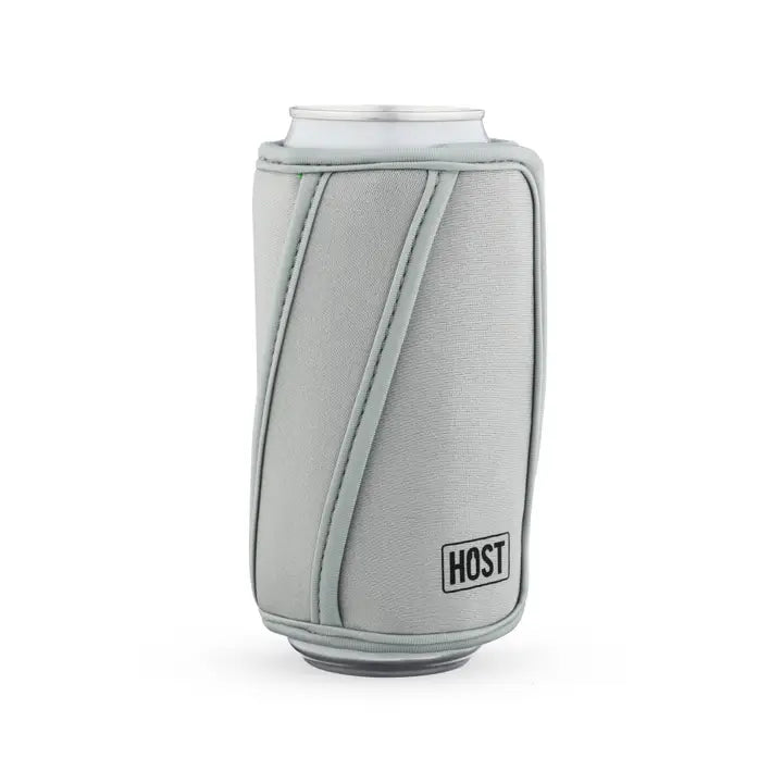 Grey Insta Chill Sleeve Active Cooling Gel Slim Can