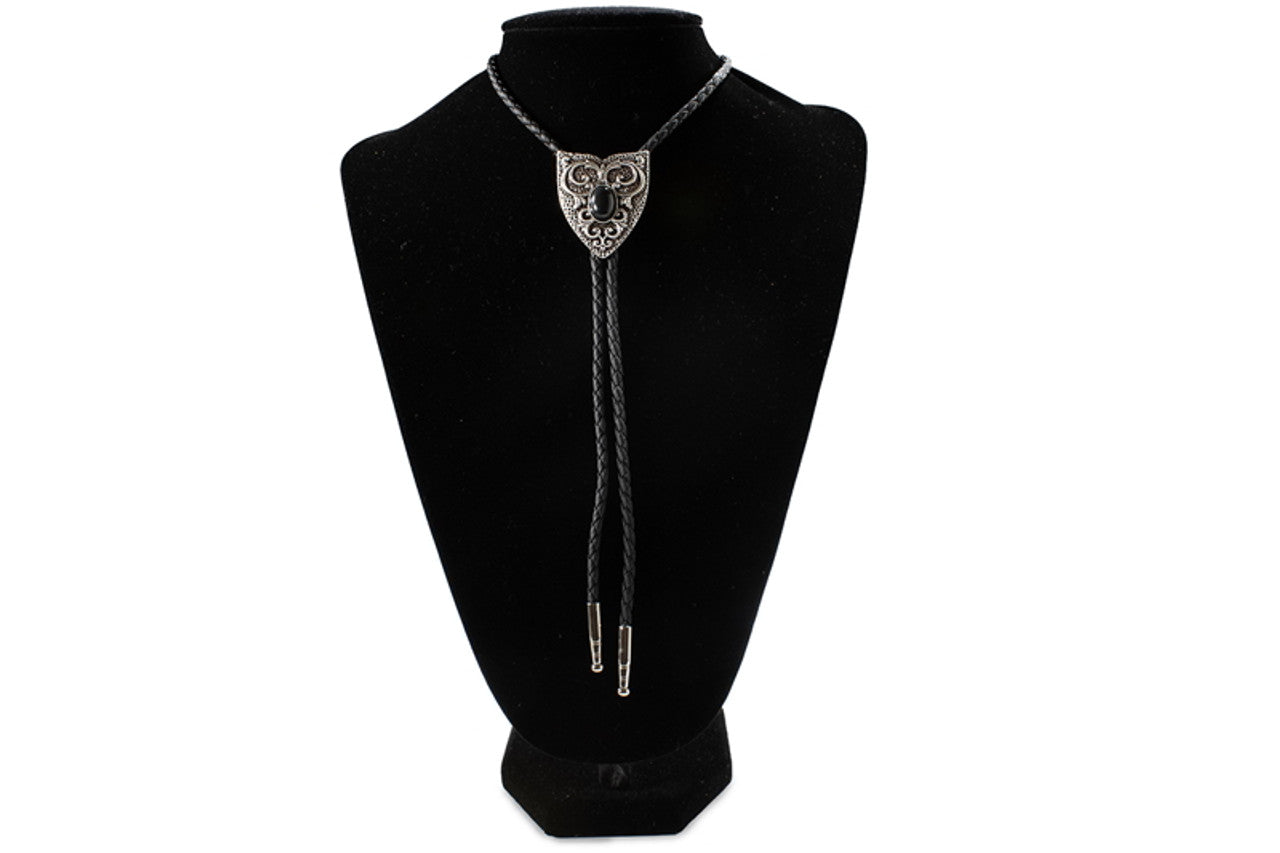 Men's Arrowhead Concho Double S Bolo Tie