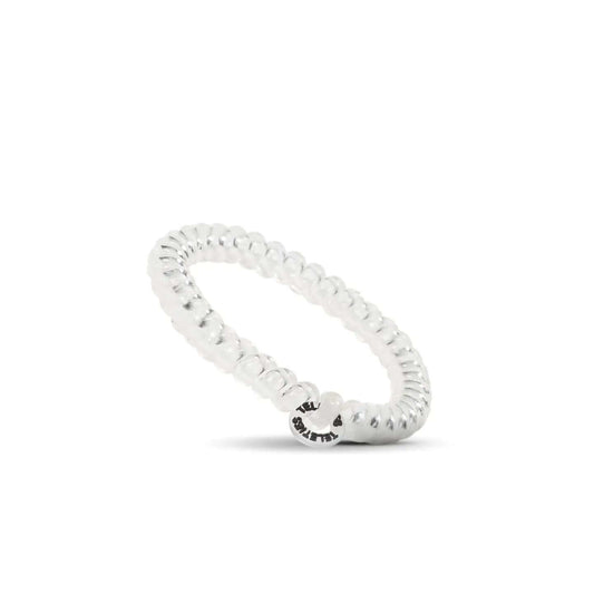 Teleties Crystal Clear Small Hair Ties 3 Pack