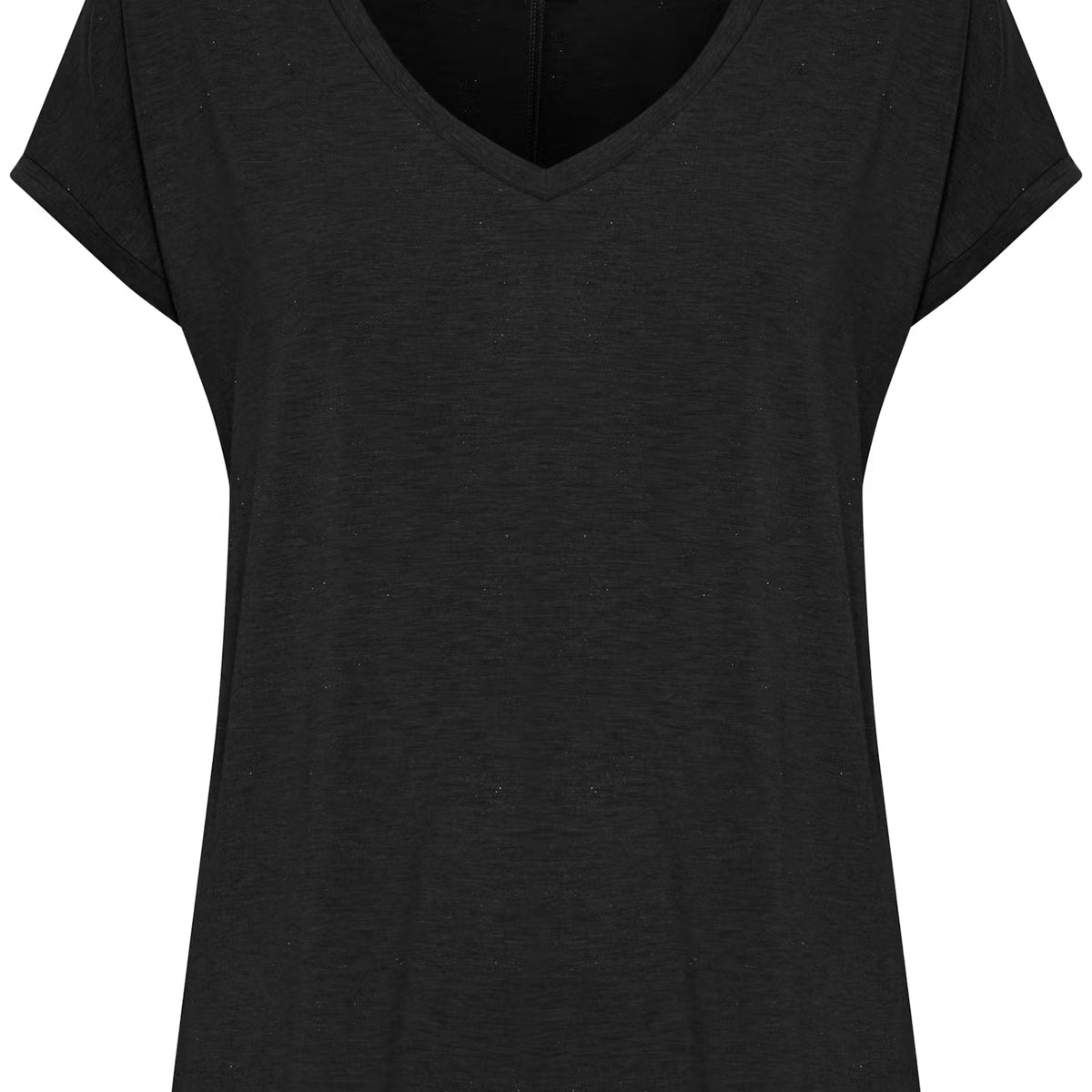 Not Thinking Too Hard Solid V-Neck Tee