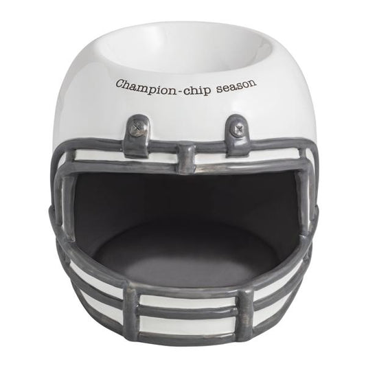 Football Helmet Chip & Dip Platter
