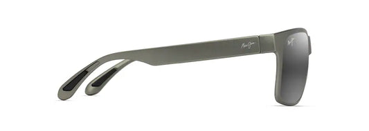 Red Sands Polarized Matte Greyish Green Maui Jim Sunglasses