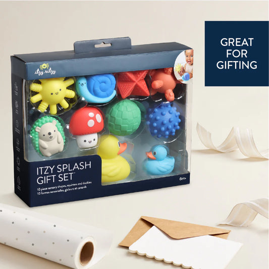 Itzy Splash 10 Piece Bath Toys Gift Set