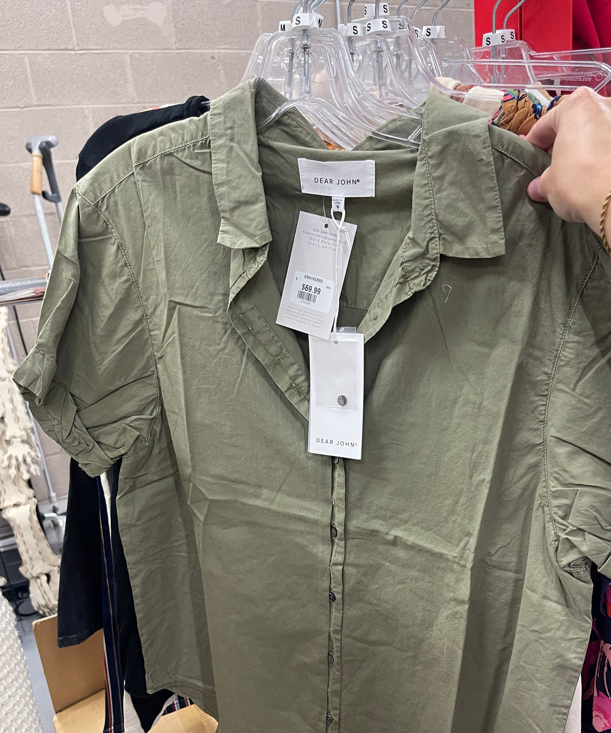 Benning Poplin Black Iris Blouse